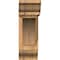 Ekena Millwork Thorton Traditional Smooth Bracket w/ Offset Brace, Western Red Cedar, 5 1/2"W x 16"D x 16"H BKT0604X16X16THR01SWR - alternate 4